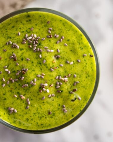 mango spinach smoothie featured image 1