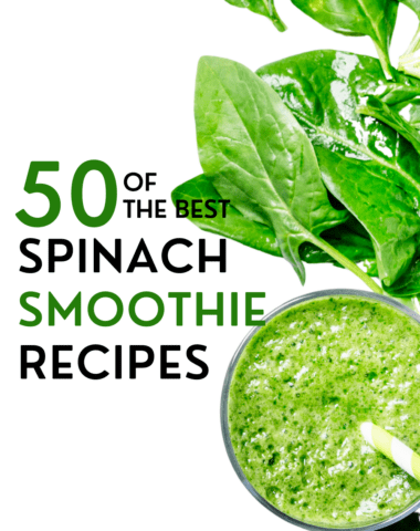 healthy spinach smoothies round up