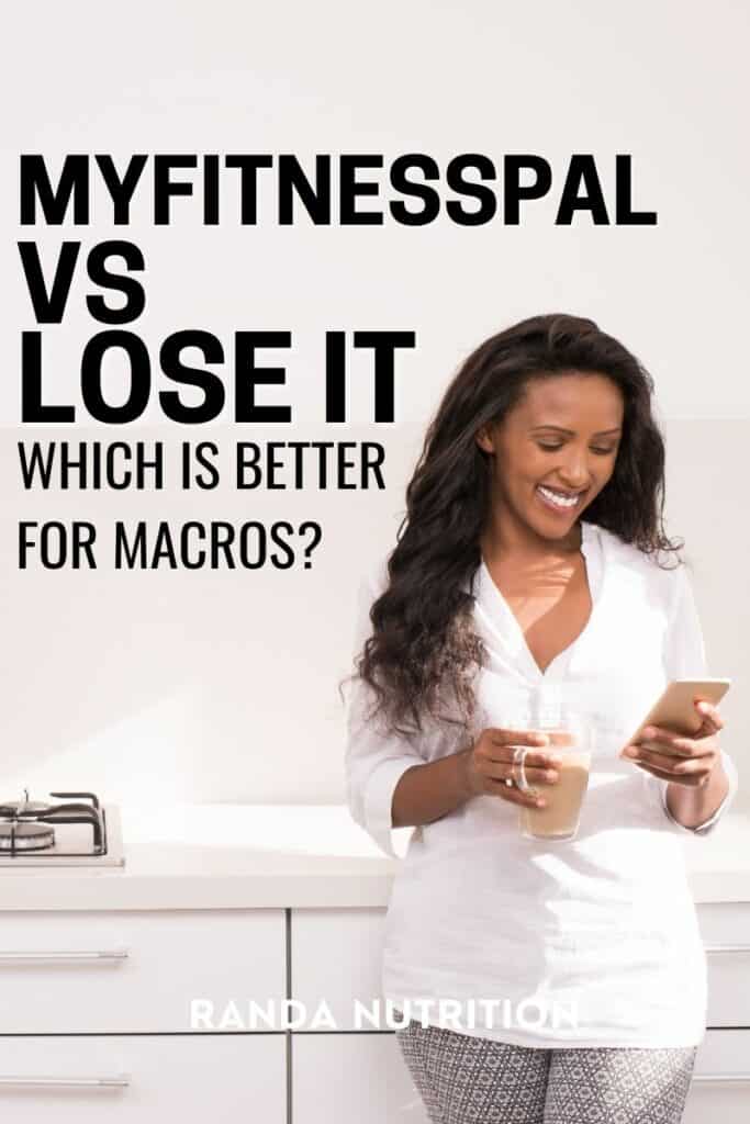 lose it vs myfitnesspal