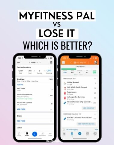 myfitnesspal vs lose it app