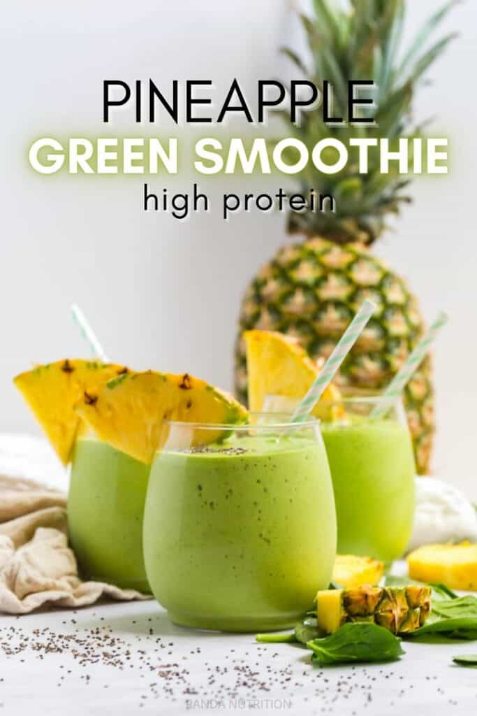 Pineapple Spinach Smoothie