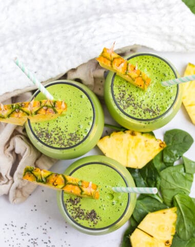 pineapple green smoothie recipe