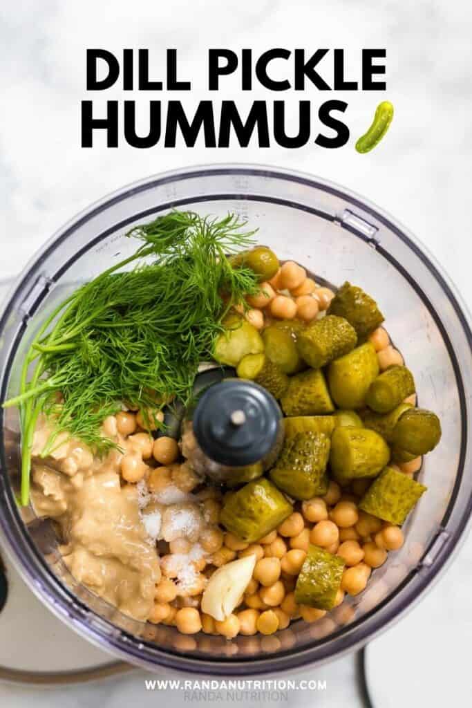 dill pickle hummus recipe