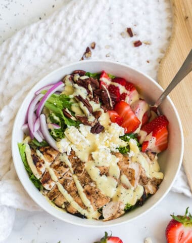 strawberry chicken salad recipe