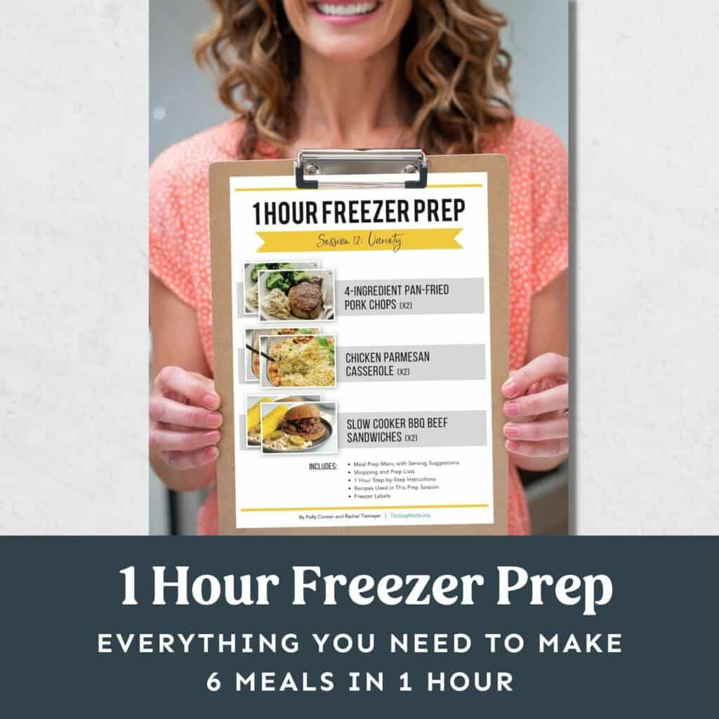 holding freezer meal ideas