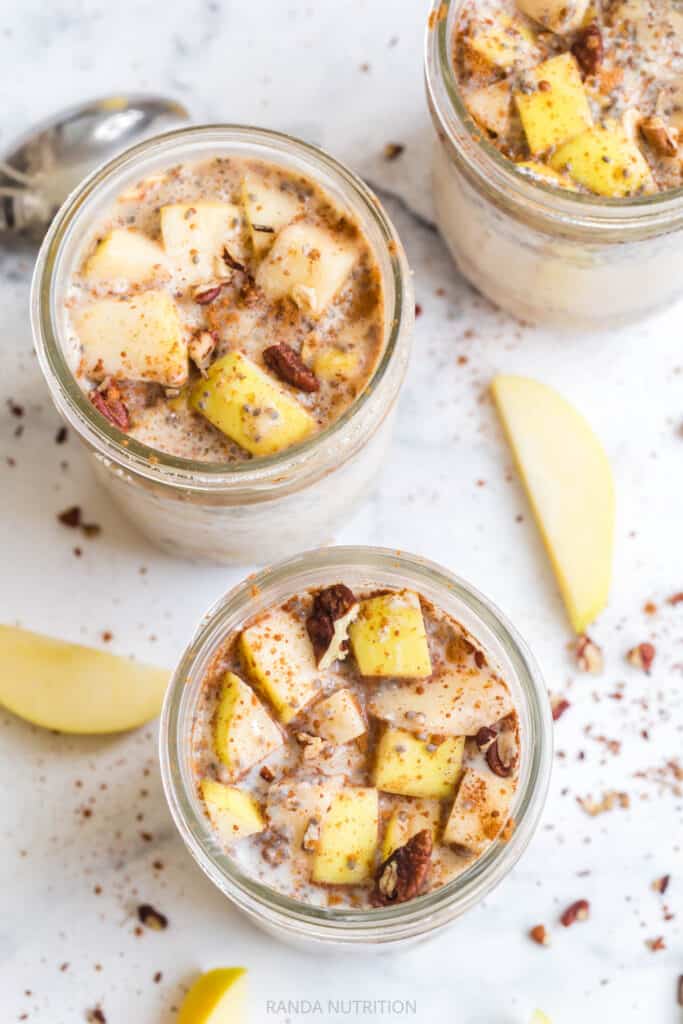 apple cinnamon overnight oats recipe