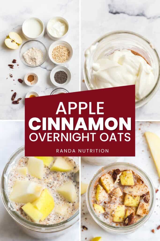 apple cinnamon overnight oats