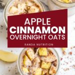 apple cinnamon overnight oats