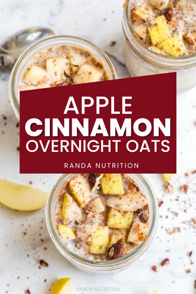 apple cinnamon overnight oats