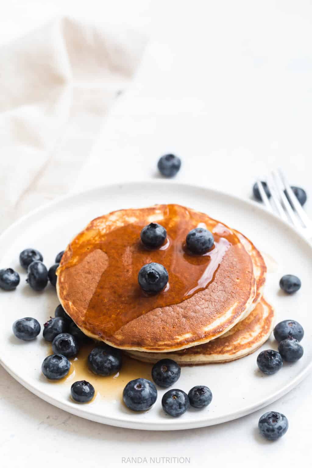 Protein Cottage Cheese Pancakes (Gluten Free) Randa Nutrition