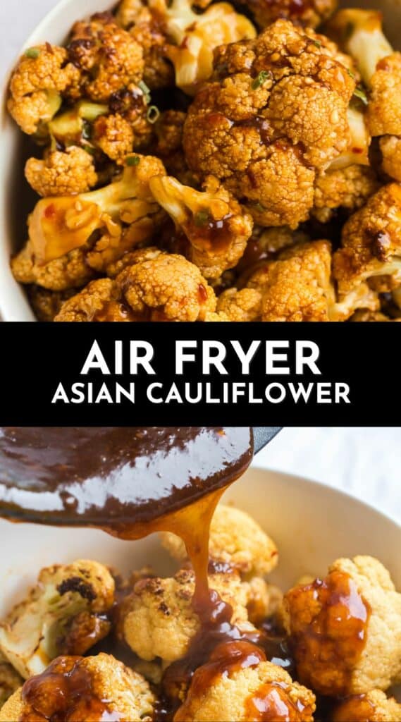 Gluten Free Air Fryer Asian Cauliflower Bites