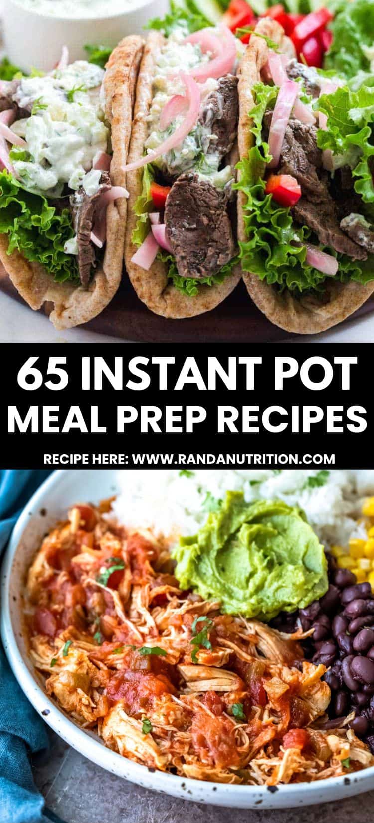 65 Healthy Instant Pot Meal Prep Recipes | Randa Nutrition