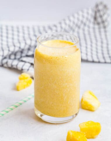 protein pineapple turmeric smoothie
