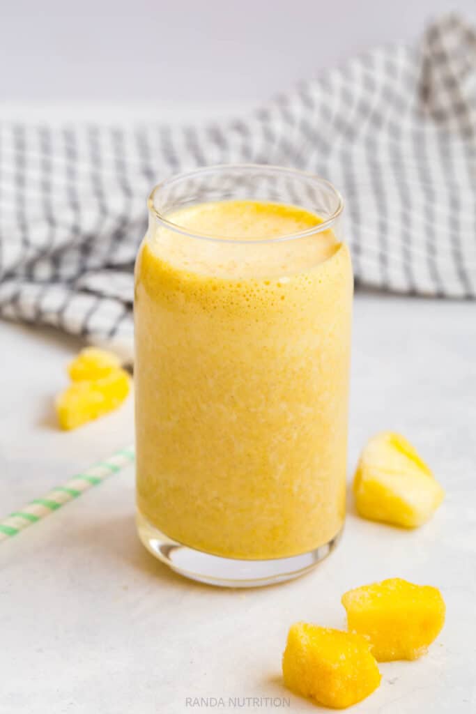 protein pineapple turmeric smoothie