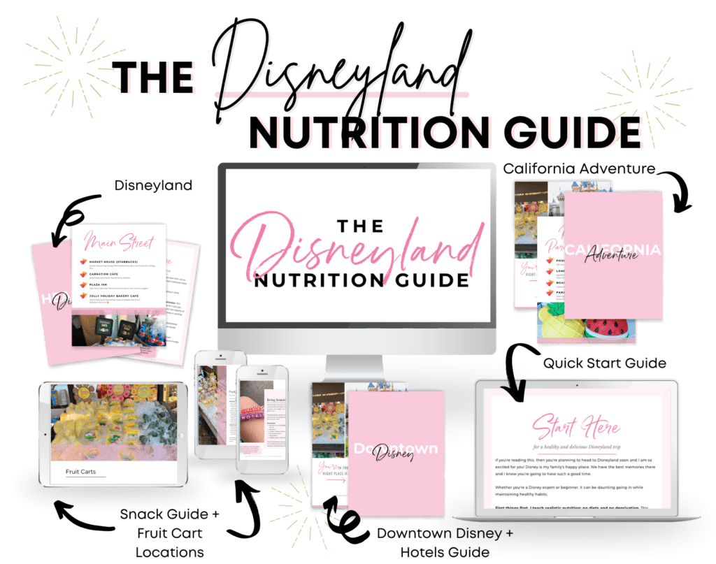 disneyland nutrition guide