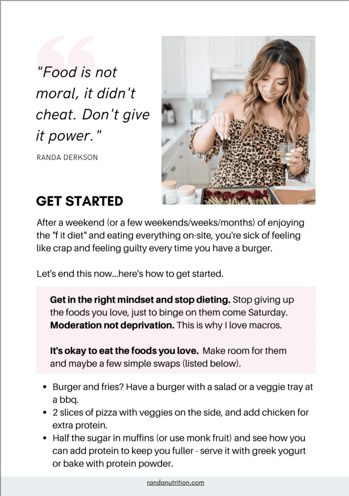 Randa Nutrition: Realistic Nutrition for Busy Moms | Randa Nutrition