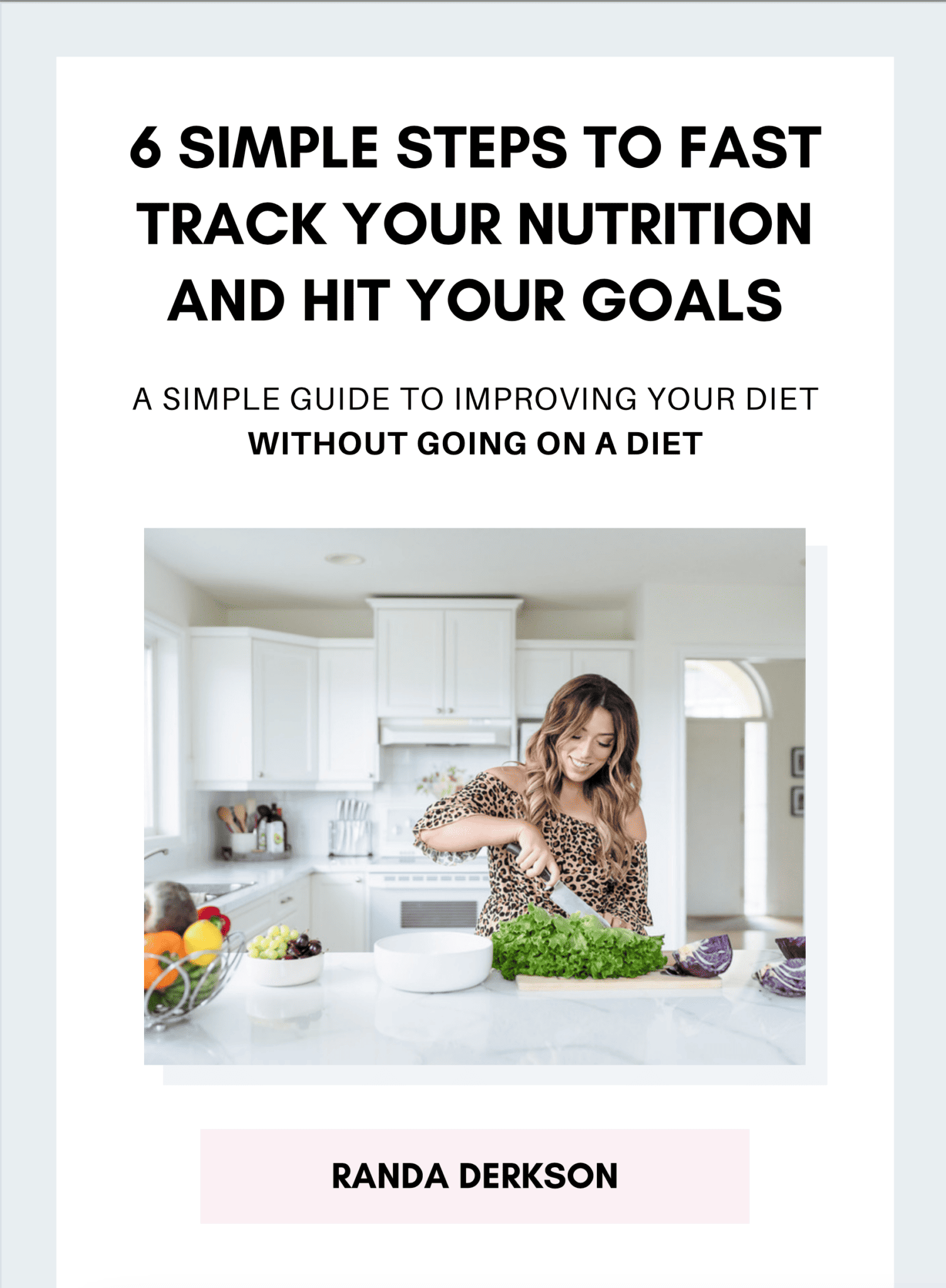 Randa Nutrition: Realistic Nutrition for Busy Moms | Randa Nutrition