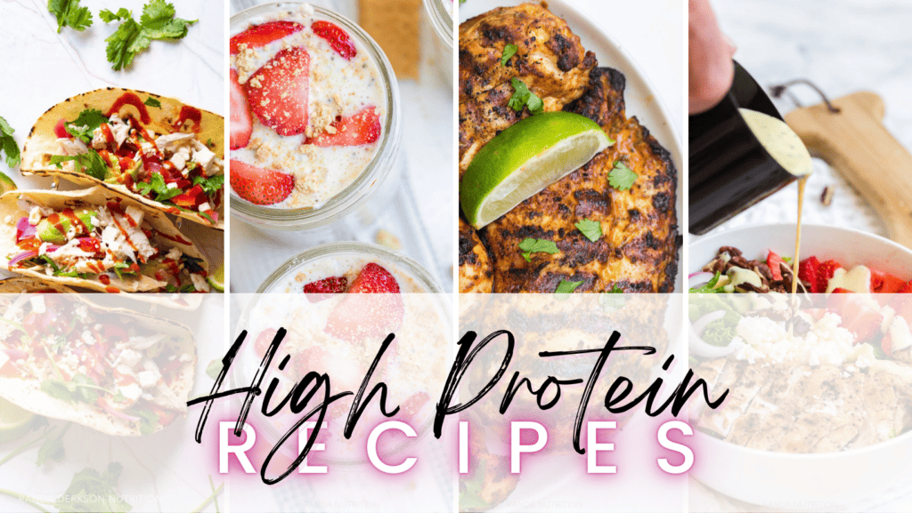 high protein recipes