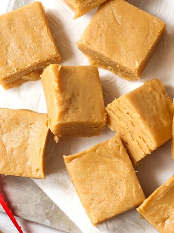 2 ingredient no bake peanut butter fudge