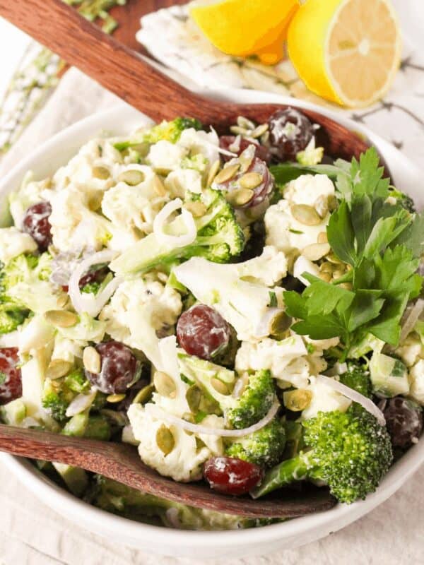 Broccoli Cauliflower Salad featured image