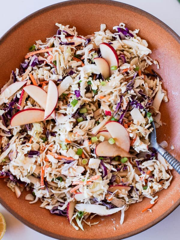 Lemon Tahini Slaw 9 1