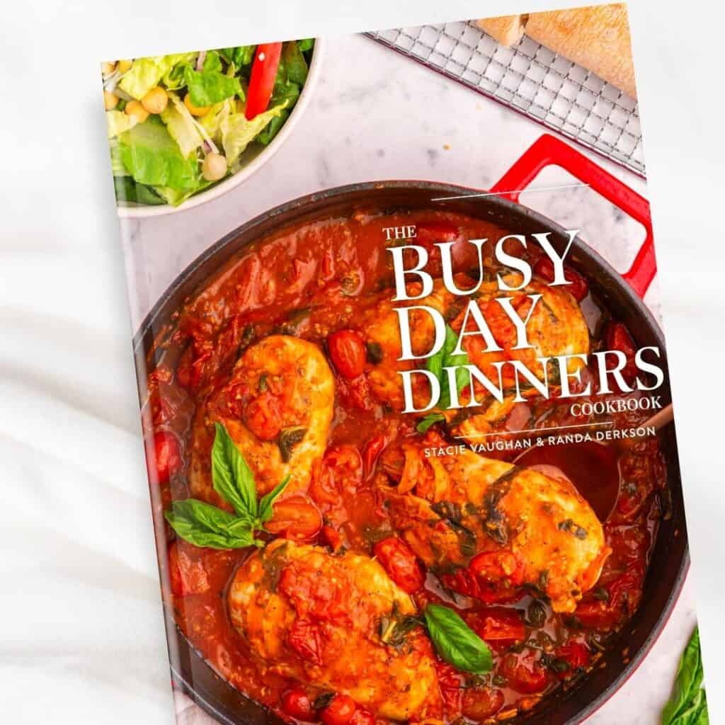 busy day dinners cookbook