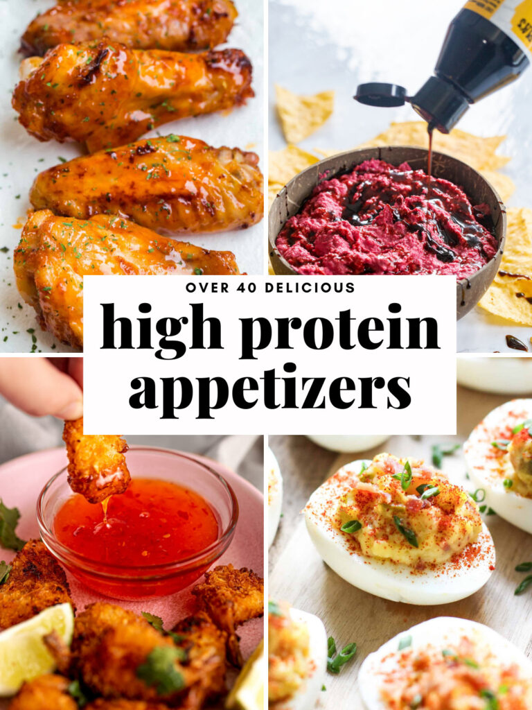 High protein appetizers for parties and holidays